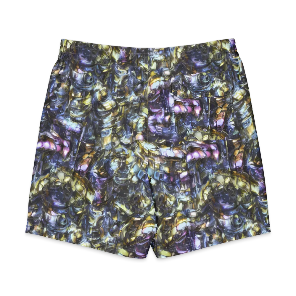 Indigo Alchemy on Men's Board Shorts — Back