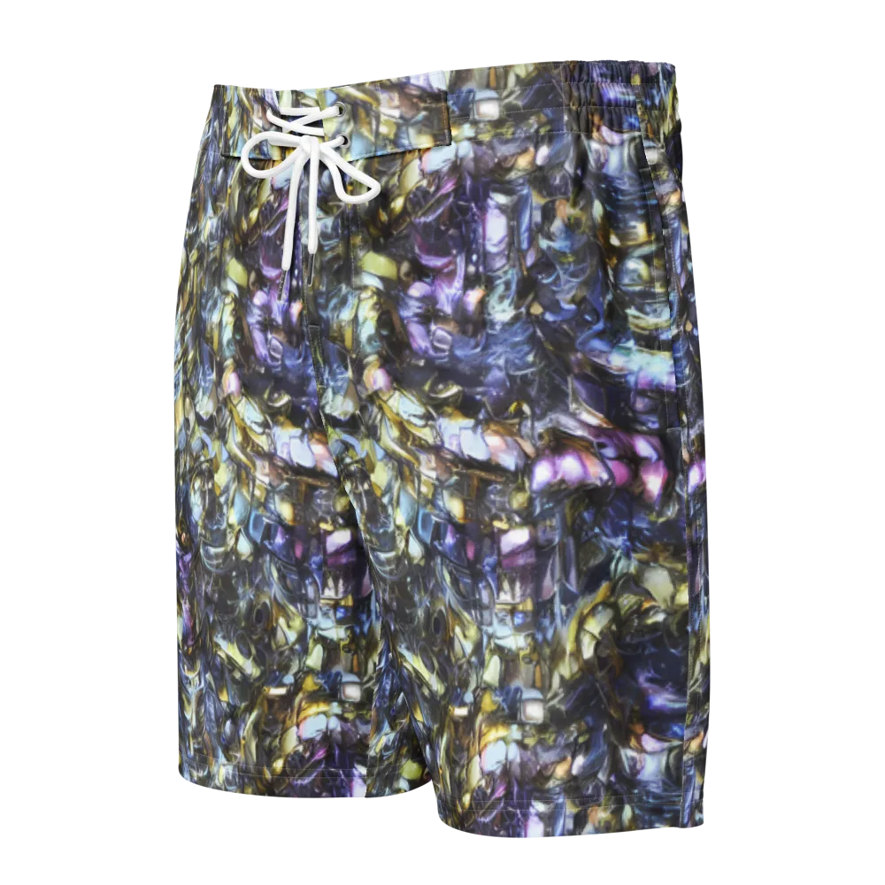 Indigo Alchemy on Men's Board Shorts — Front