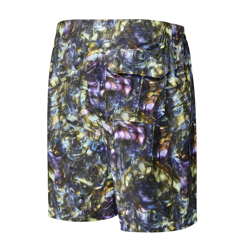 Indigo Alchemy on Men's Board Shorts — Back