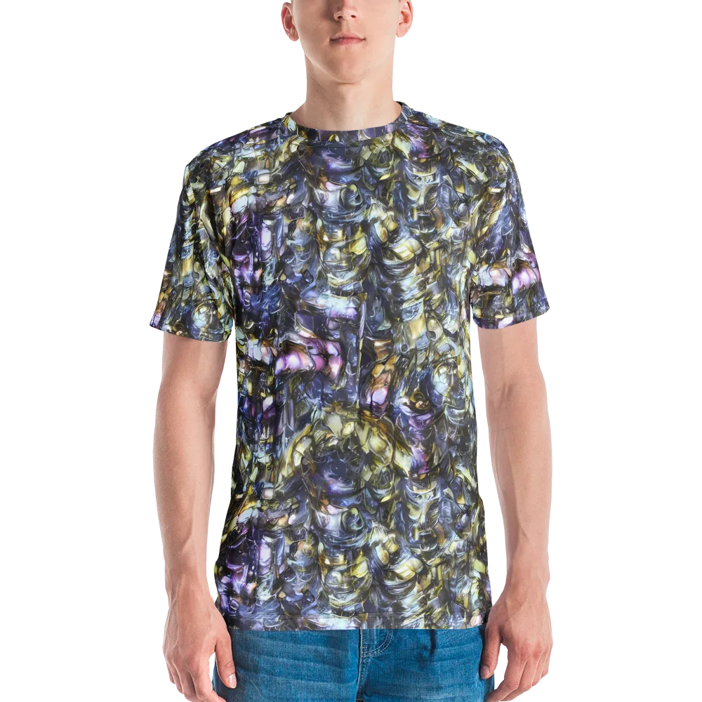 Indigo Alchemy on Men's Crew Neck T-Shirt — Front