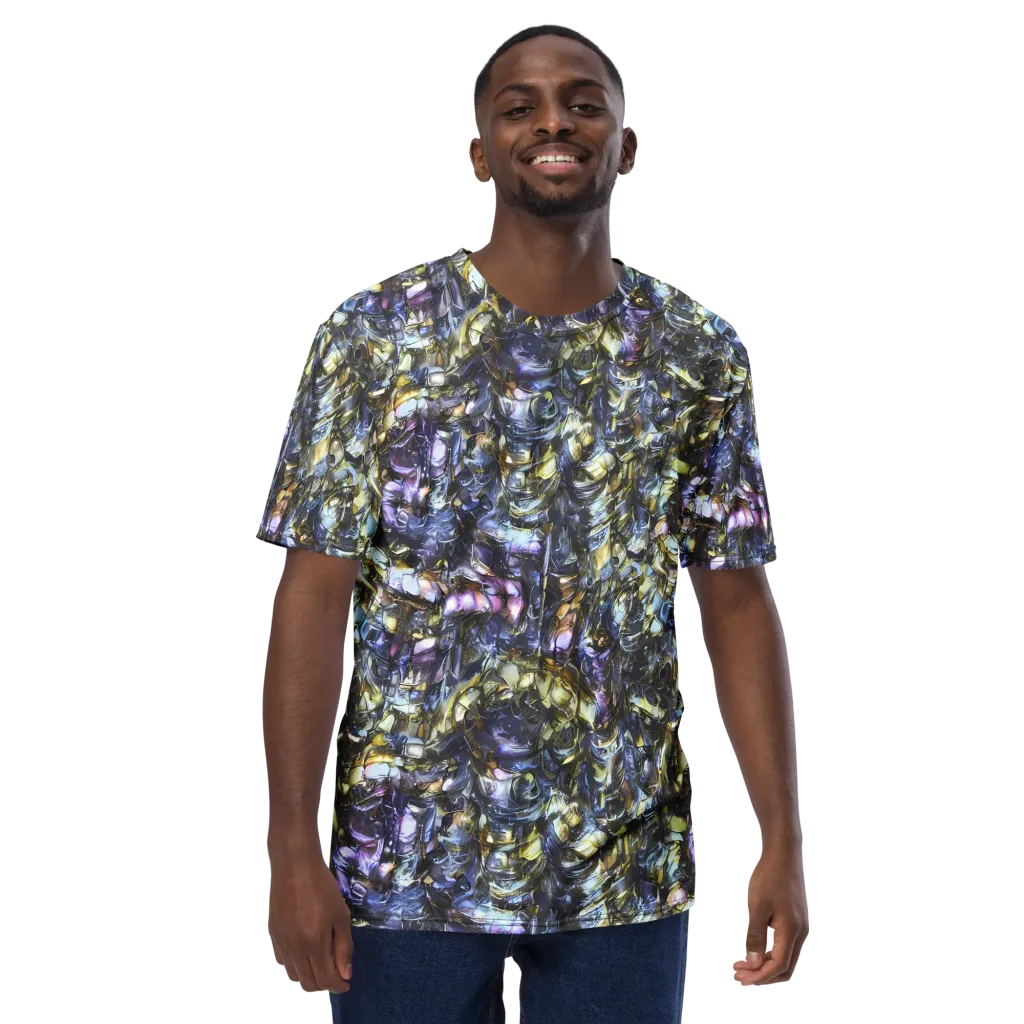 Indigo Alchemy on Men's Crew Neck T-Shirt — Front
