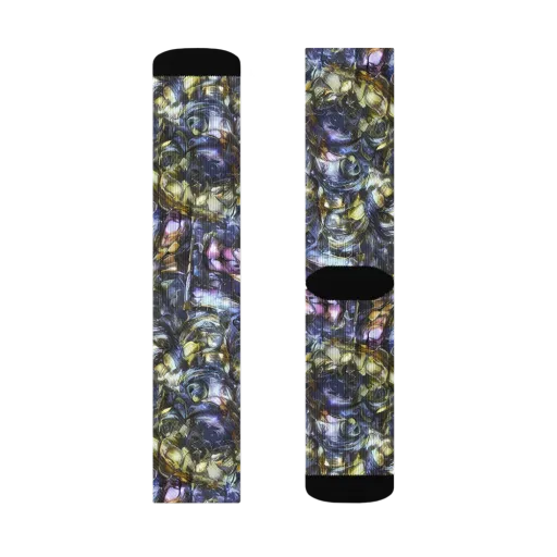 Indigo Alchemy on a Socks