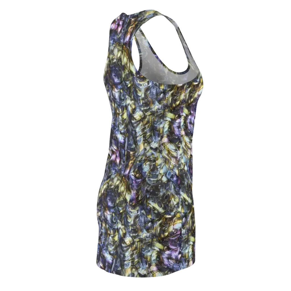 Indigo Alchemy on Racerback Dress — Back Side