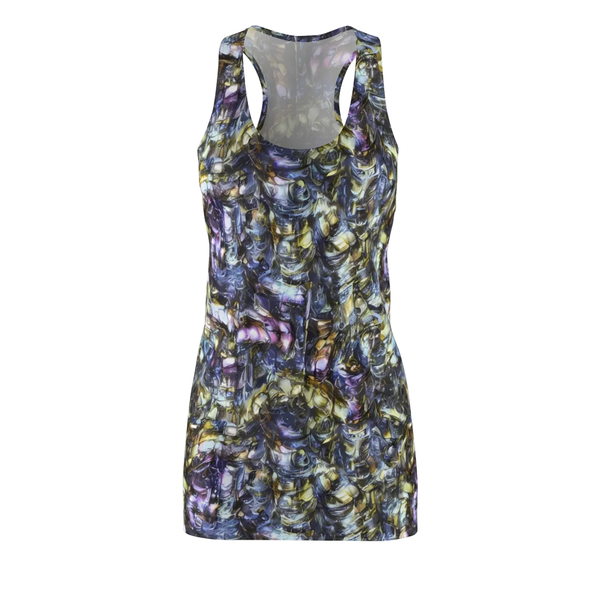 Indigo Alchemy on Racerback Dress — Front