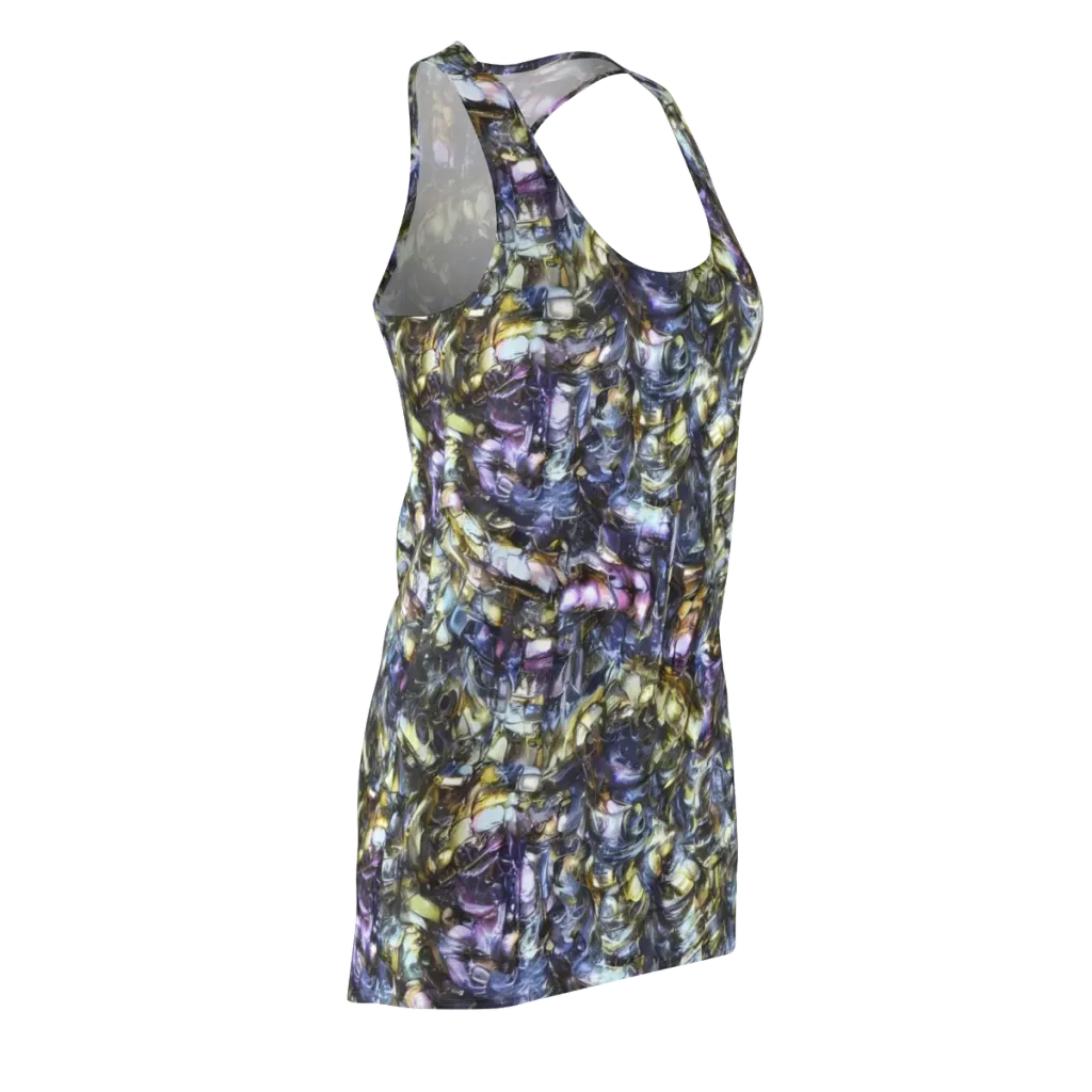 Indigo Alchemy on Racerback Dress — Front Side