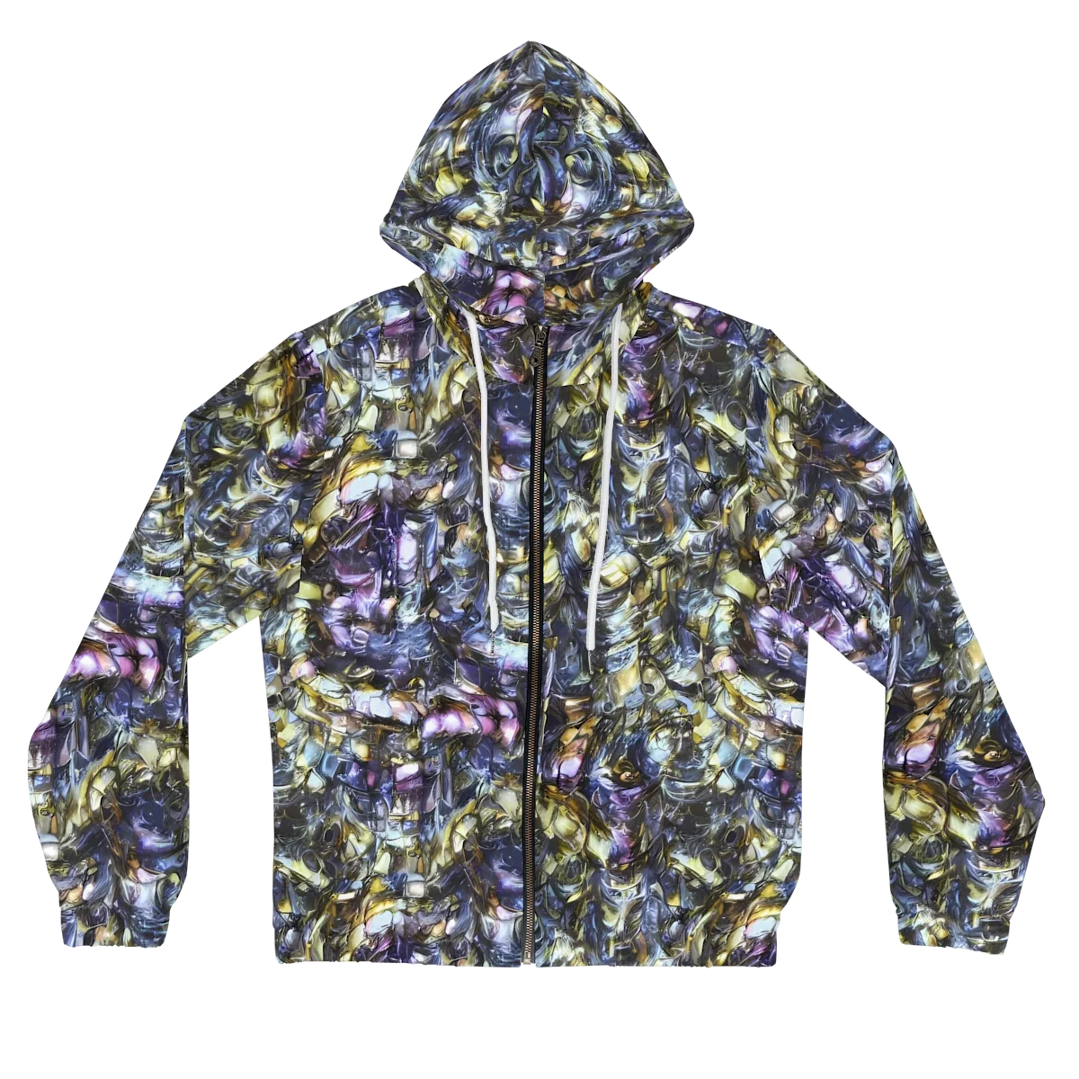 Indigo Alchemy on Women's Full-Zip Hoodie — Front