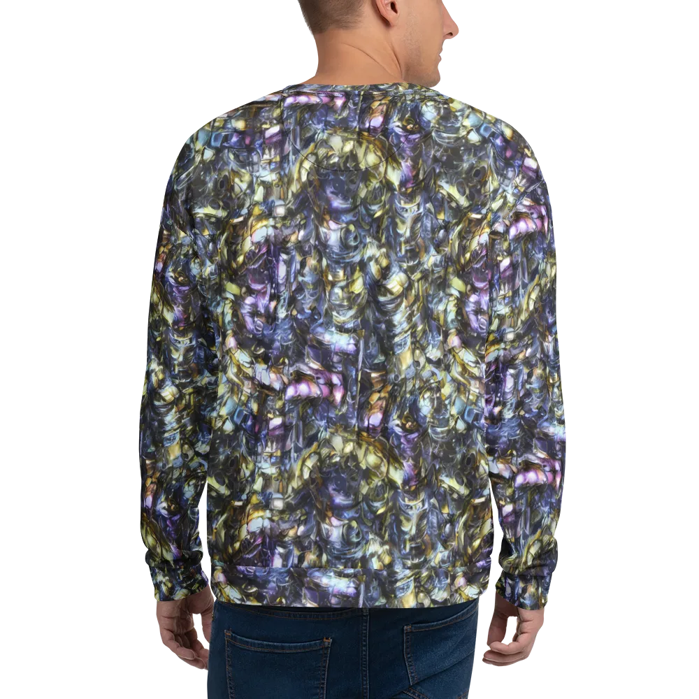 Indigo Alchemy on Sweatshirt — Back