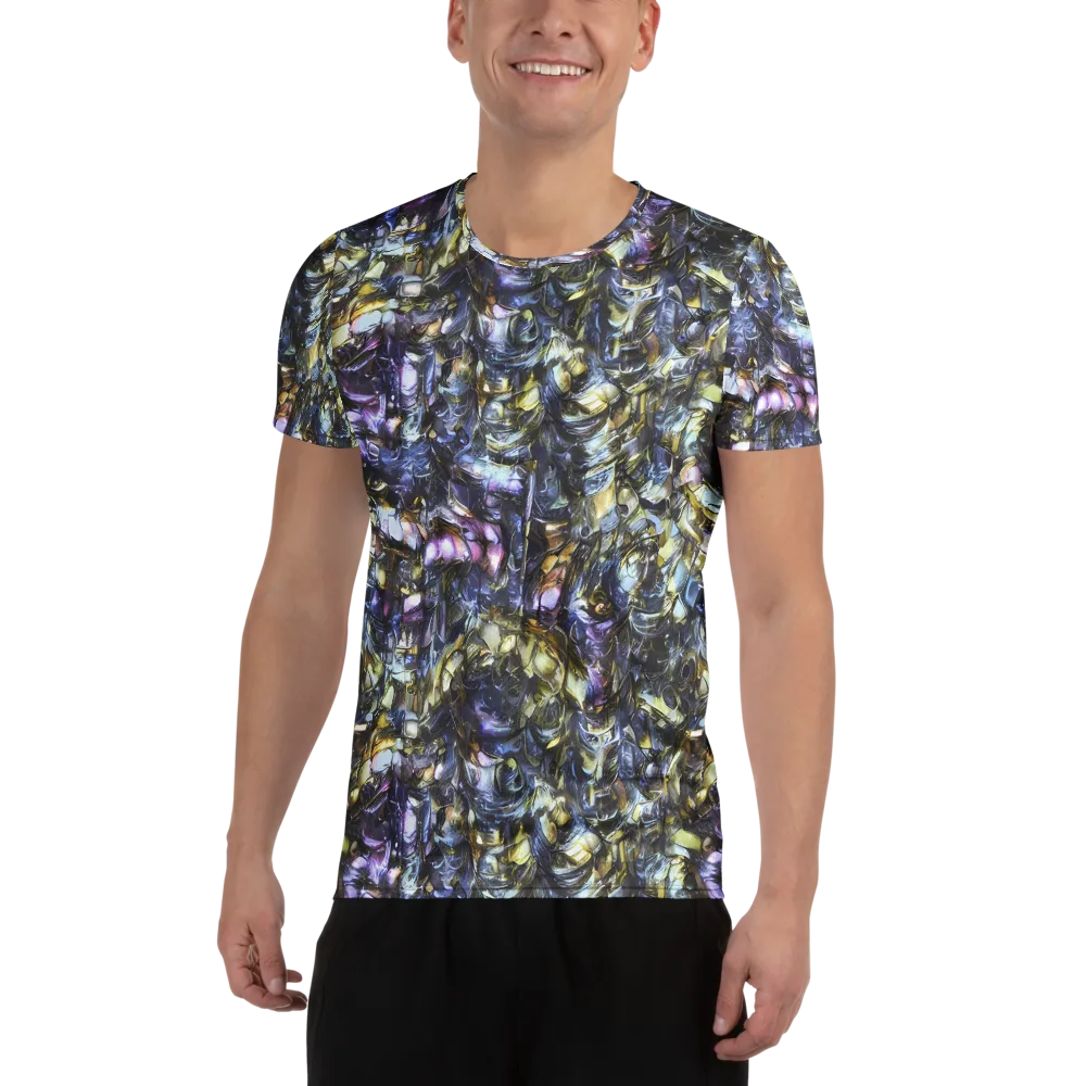 Indigo Alchemy on Men's Athletic T-Shirt — Front