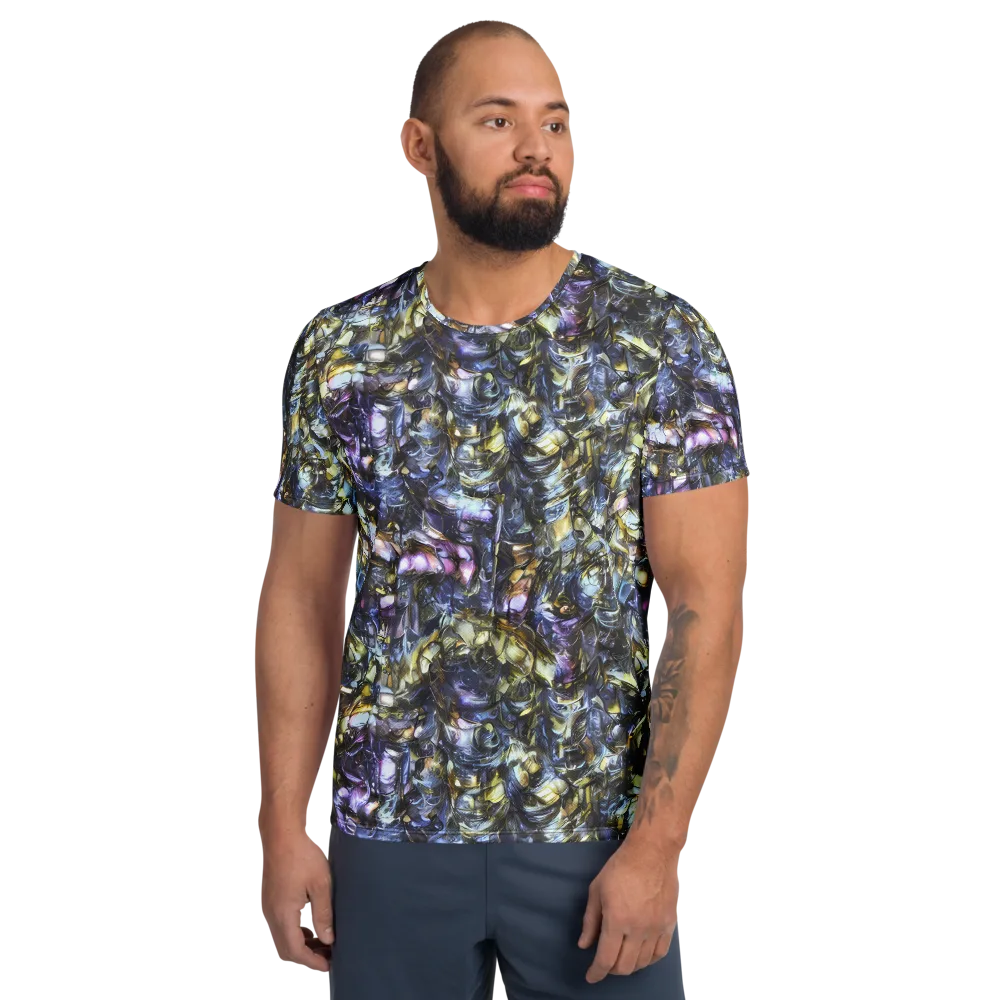 Indigo Alchemy on Men's Athletic T-Shirt — Front