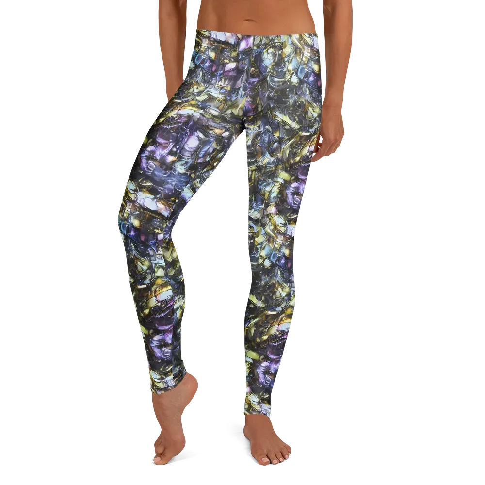 Indigo Alchemy on Leggings — Front
