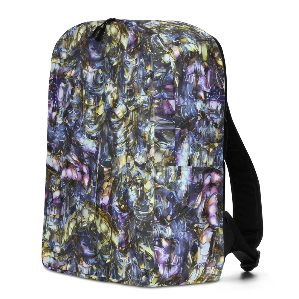 Indigo Alchemy on Minimalist Backpack — Left