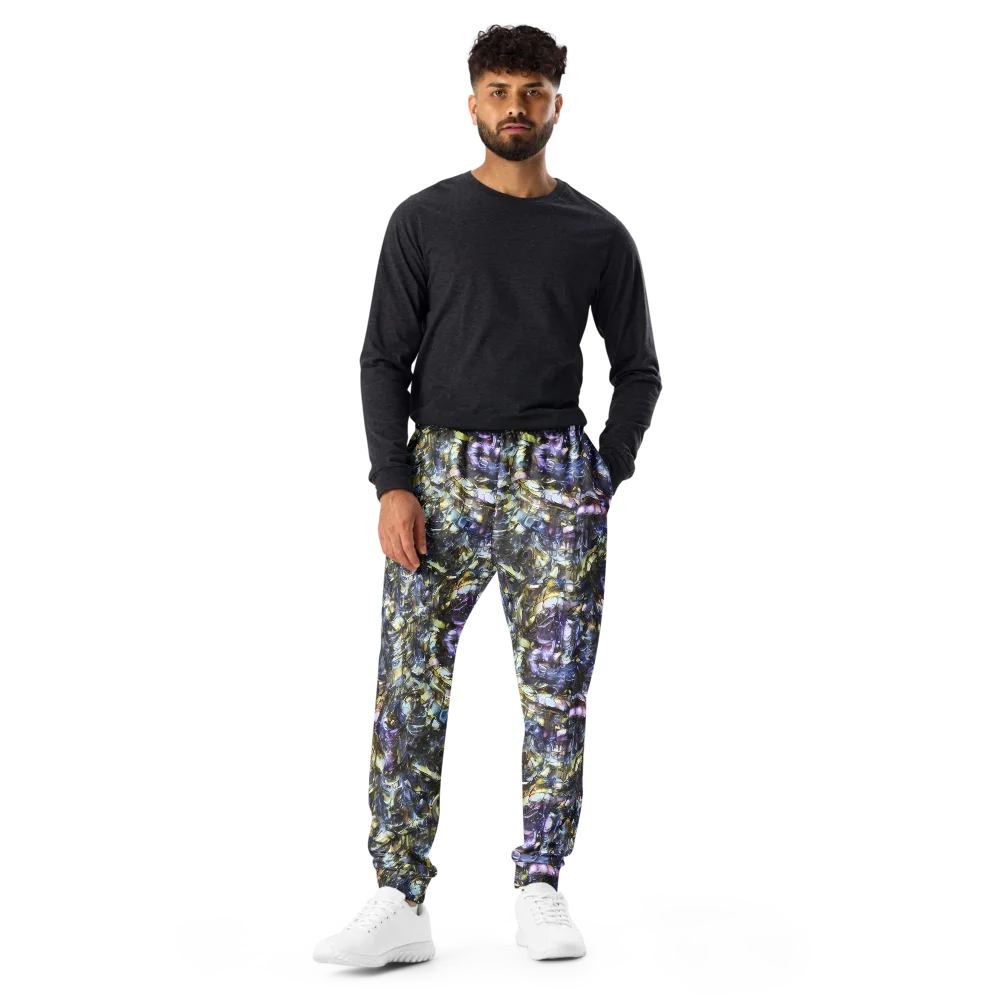 Indigo Alchemy on Men's Joggers — Front