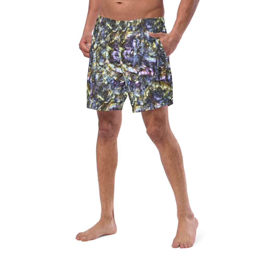 Indigo Alchemy on Swim Trunks — Left Front