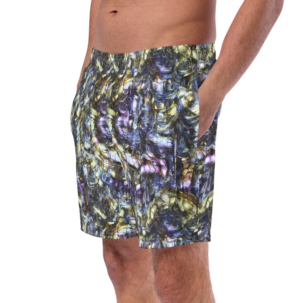 Indigo Alchemy on Swim Trunks — Left Front