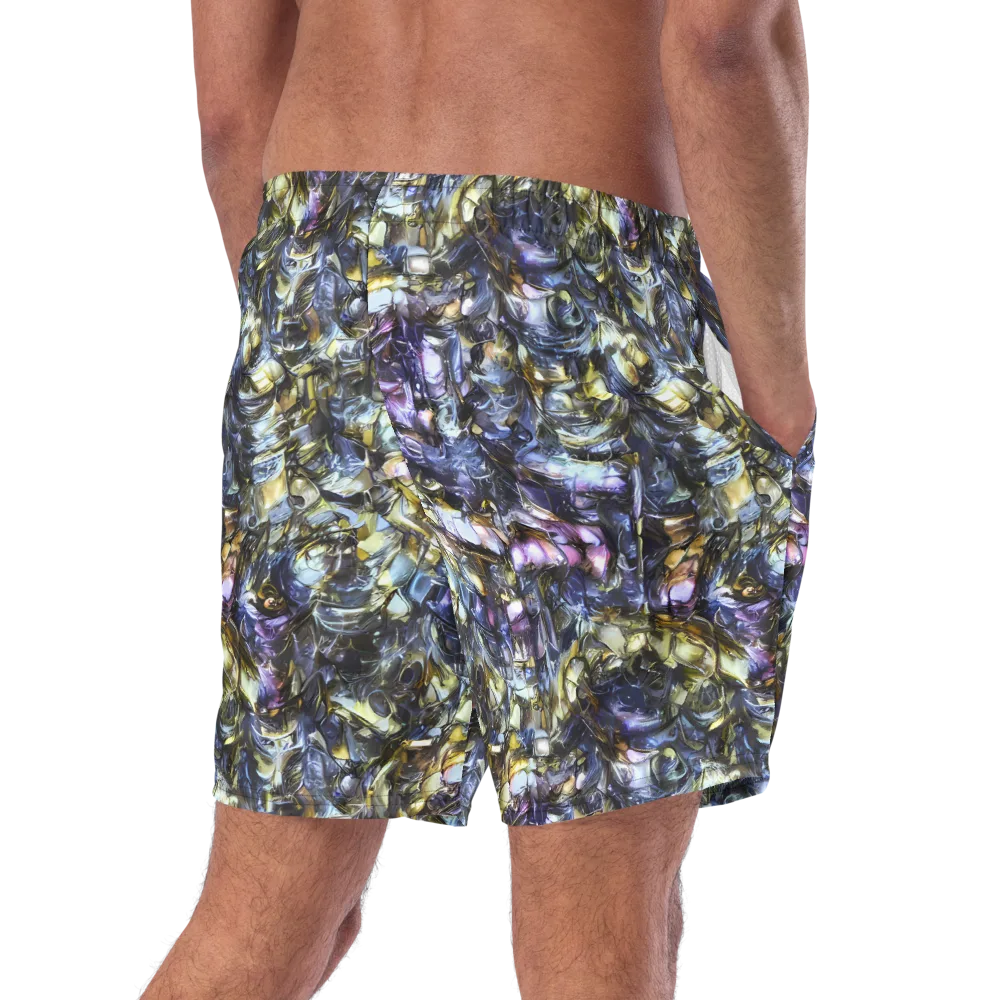 Indigo Alchemy on Swim Trunks — Right Back