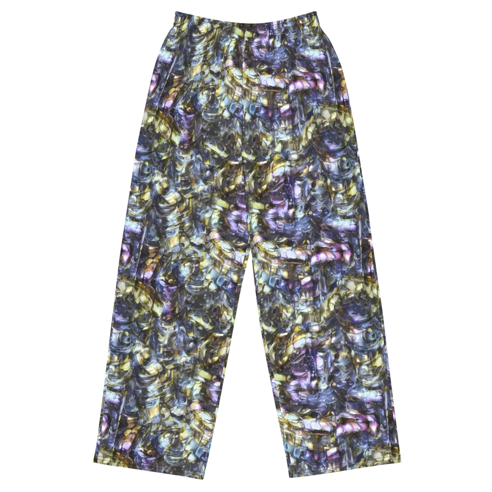 Indigo Alchemy on Wide-Leg Pants — Front