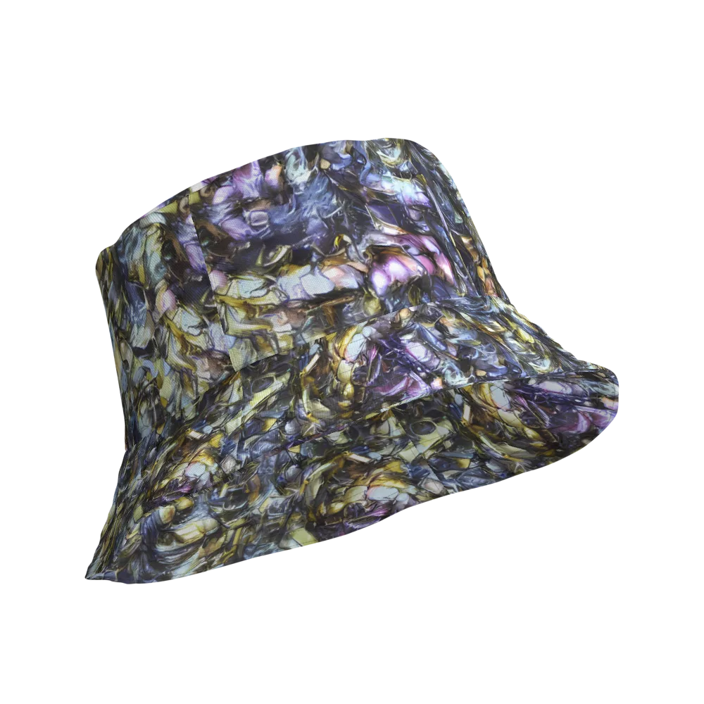 Indigo Alchemy on Reversible Bucket Hat — Product details Outside