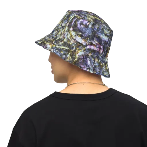 Indigo Alchemy on a Reversible Bucket Hat