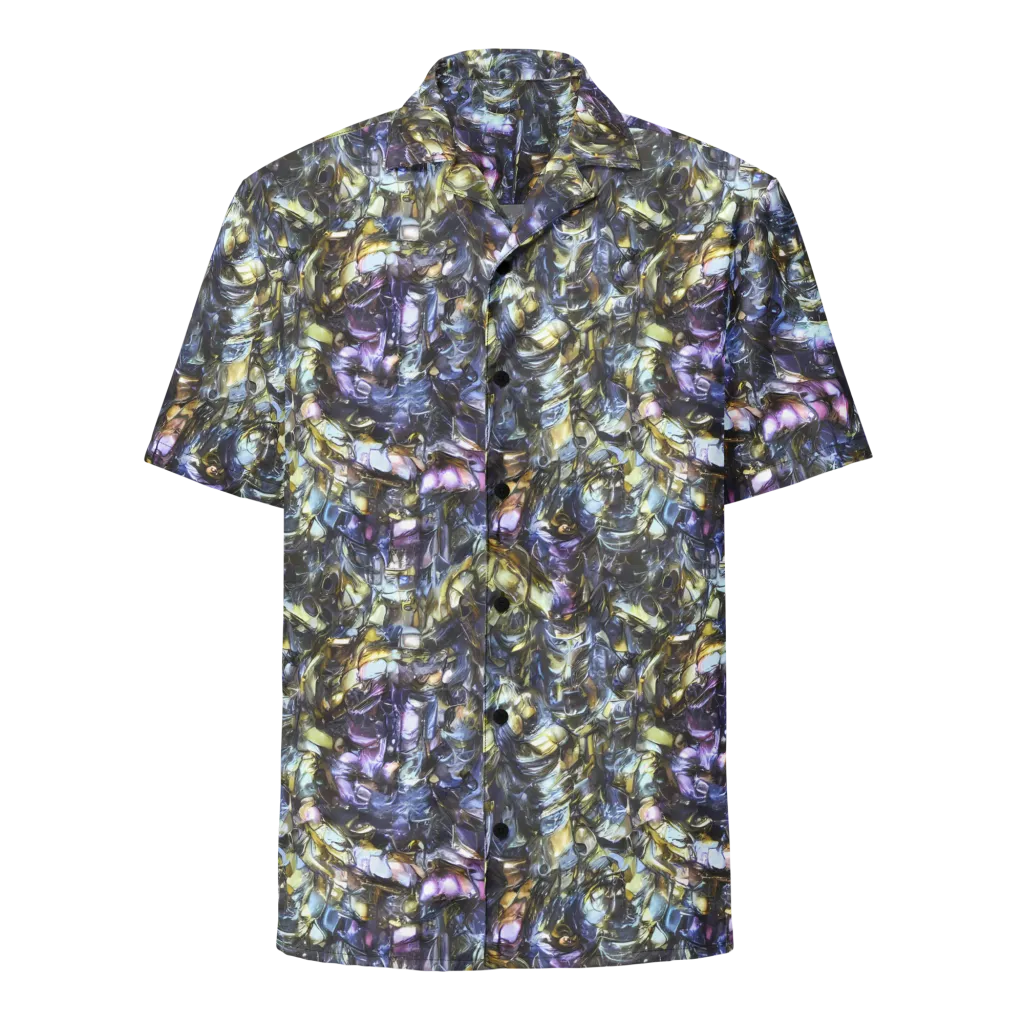 Indigo Alchemy on Button Shirt — Front