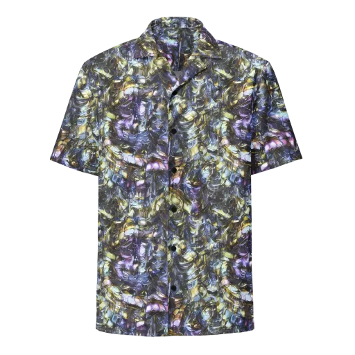 Indigo Alchemy on a Button Shirt