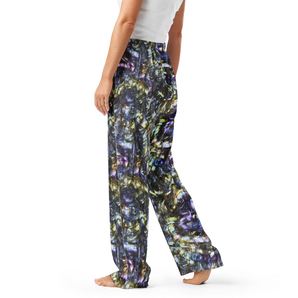 Indigo Alchemy on Women's Pajama Pants — Left