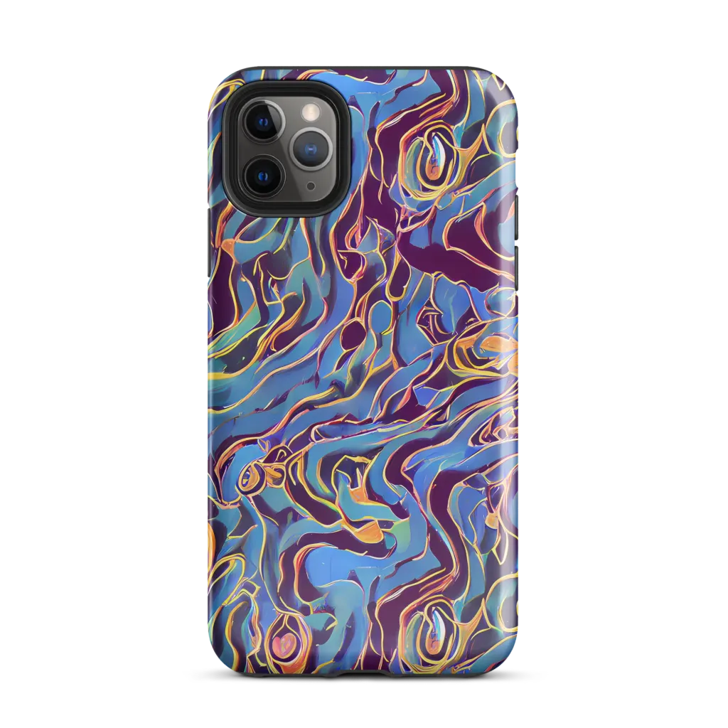 Sapphire Surge on Tough Case for iPhone® — Front