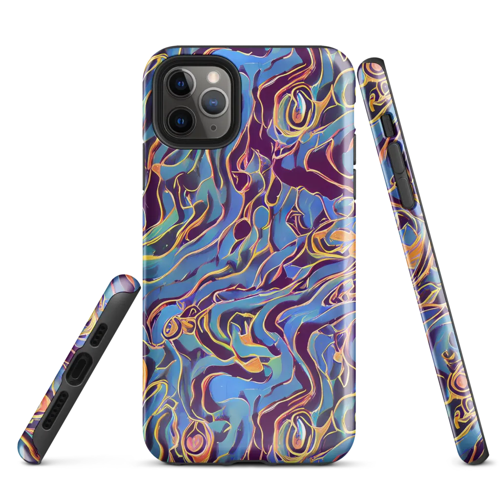 Sapphire Surge on Tough Case for iPhone® — Front