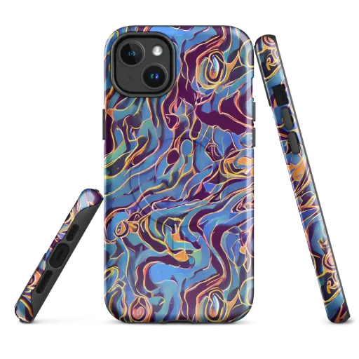 Sapphire Surge on a MagSafe Tough Case for iPhone®