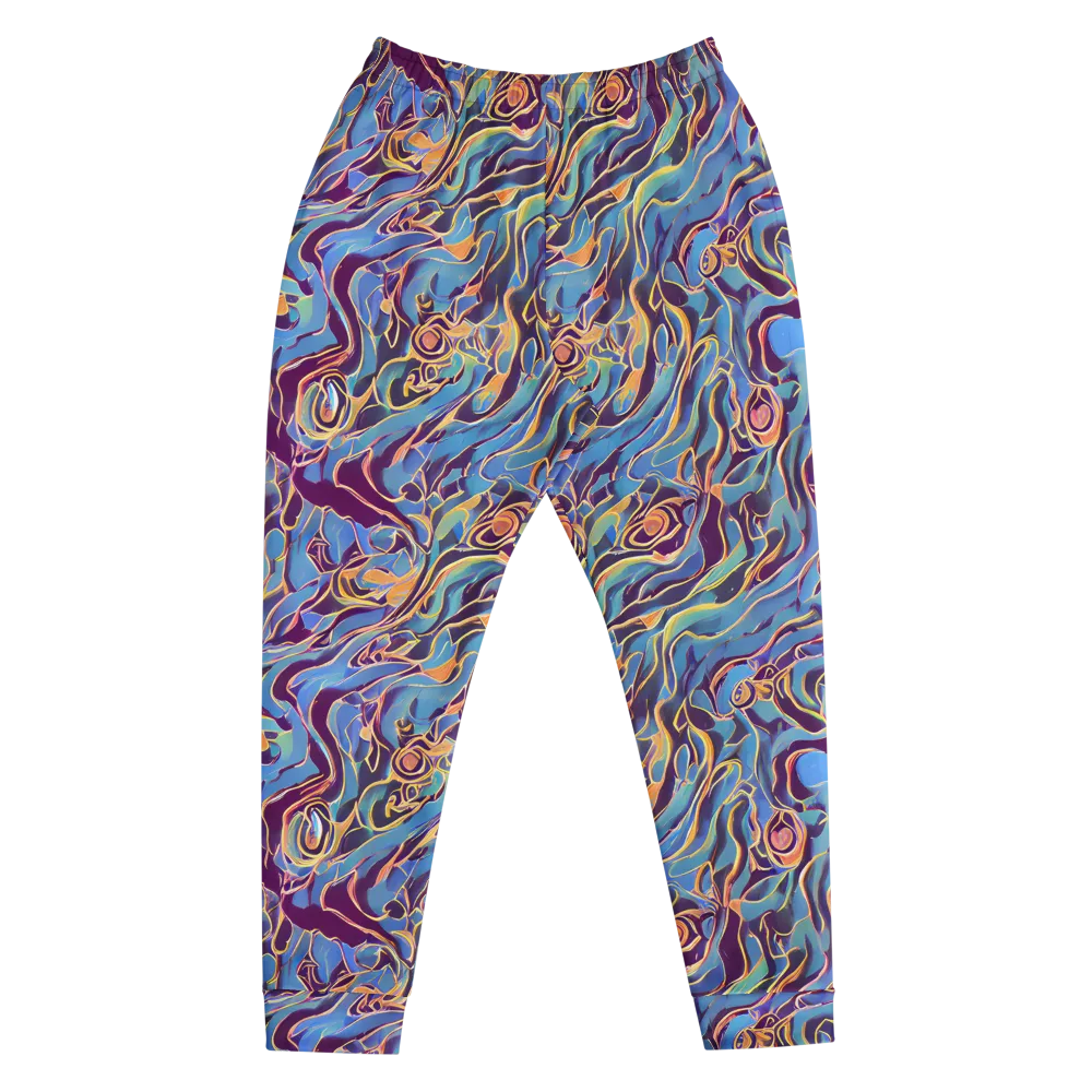 Sapphire Surge on Men's Joggers — Front