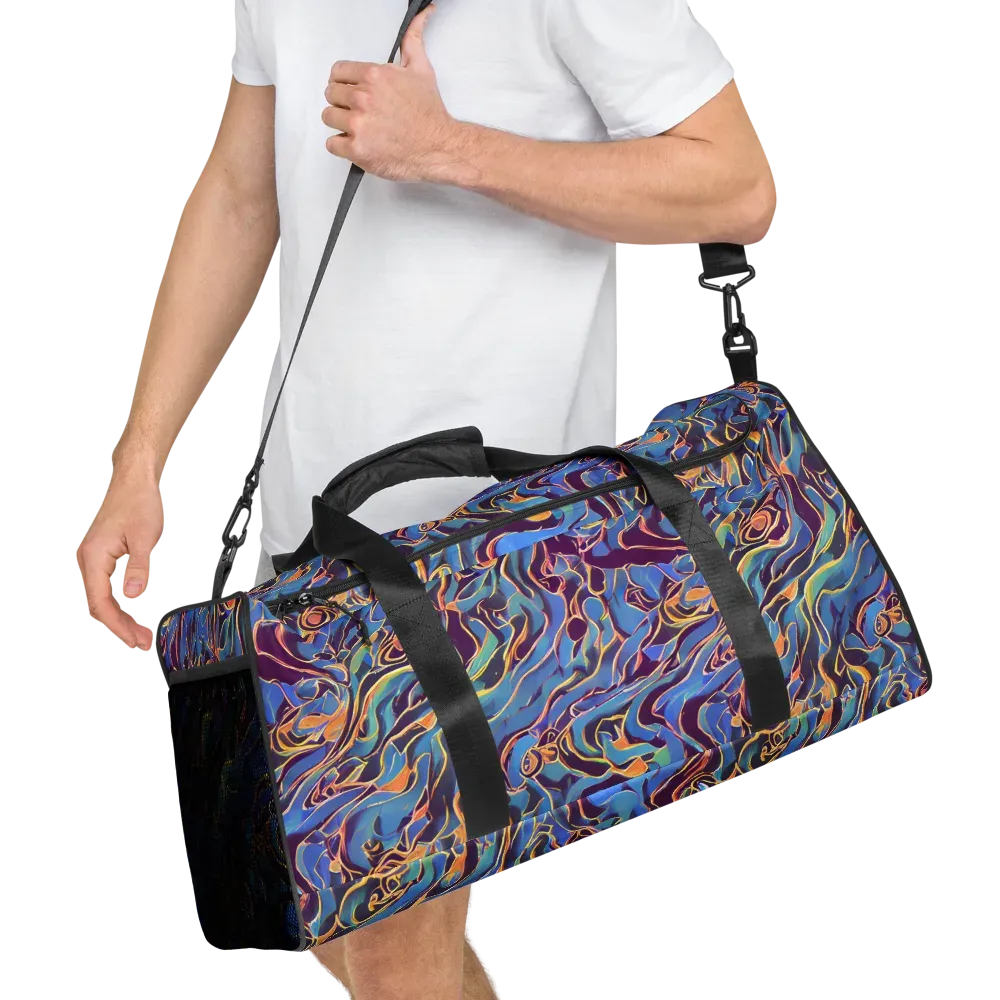 Sapphire Surge on Duffle Bag — Right Front