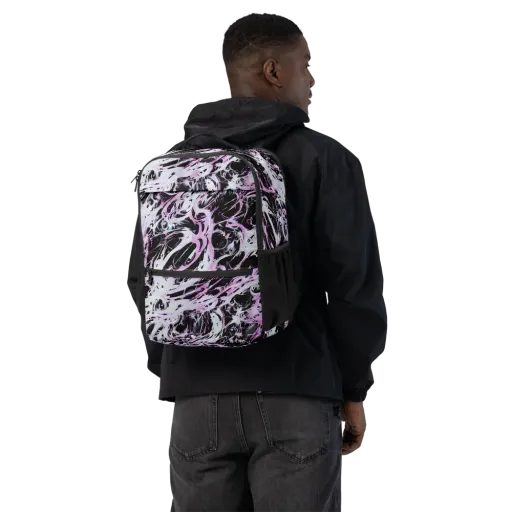 Electric Noir on a Utility Backpack