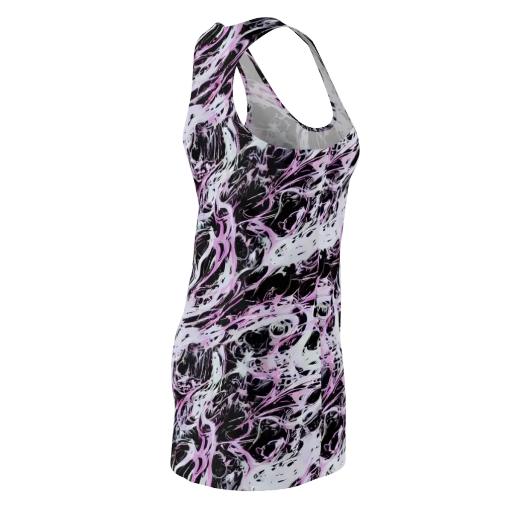 Electric Noir on Racerback Dress — Back Side