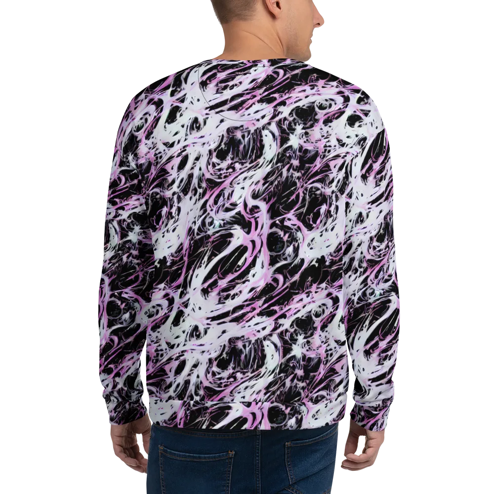 Electric Noir on Sweatshirt — Back