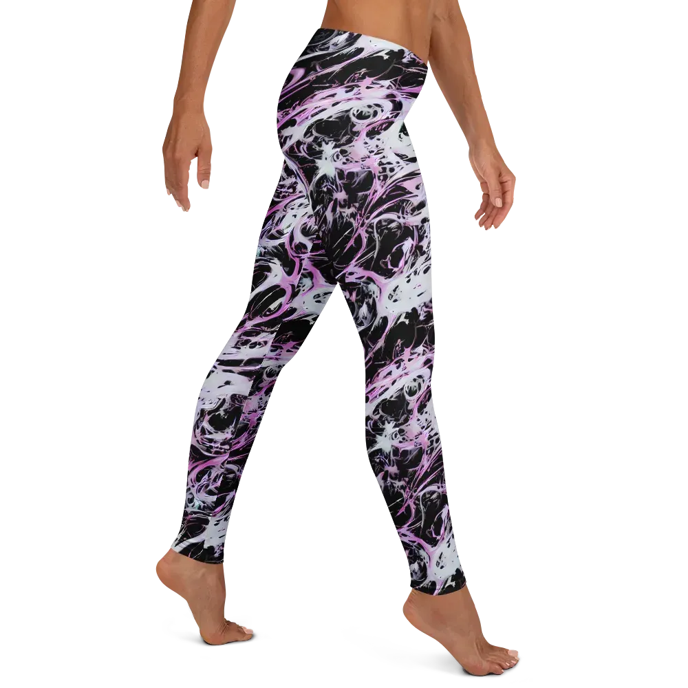 Electric Noir on Leggings — Right