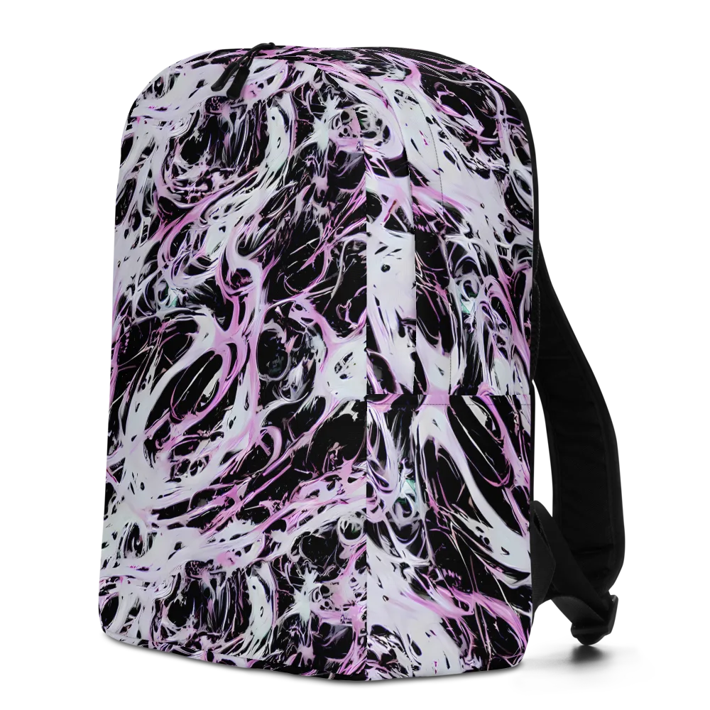Electric Noir on Minimalist Backpack — Left