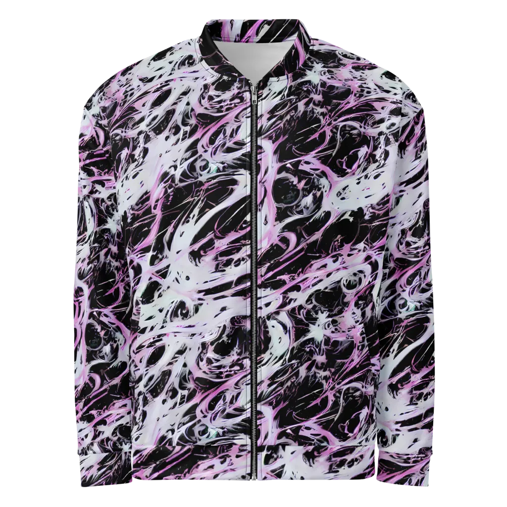 Electric Noir on Bomber Jacket — Front