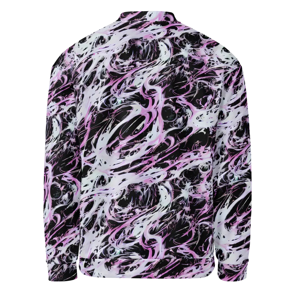 Electric Noir on Bomber Jacket — Back
