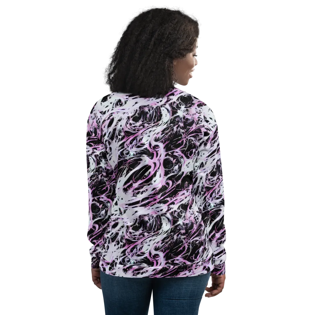 Electric Noir on Bomber Jacket — Back