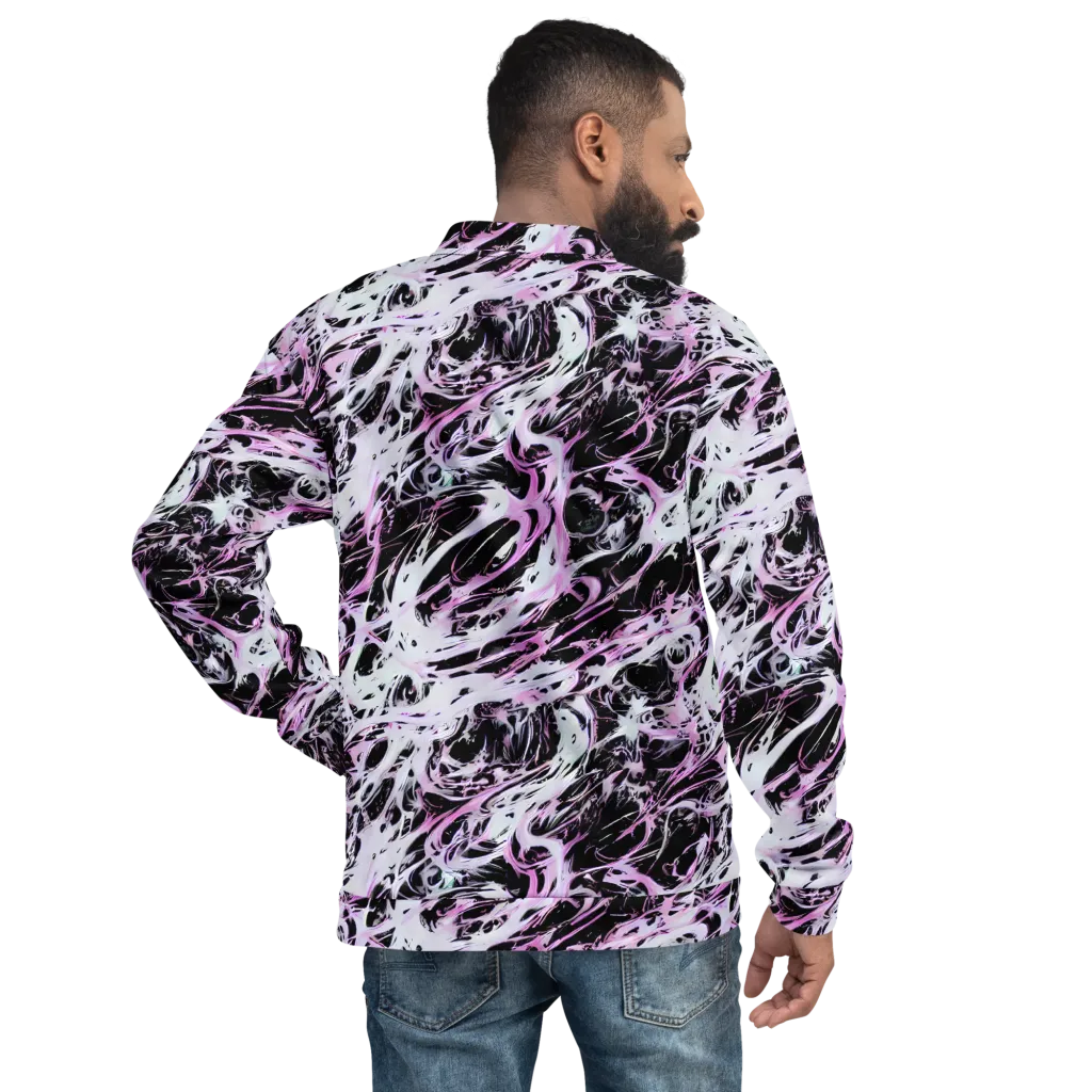 Electric Noir on Bomber Jacket — Back