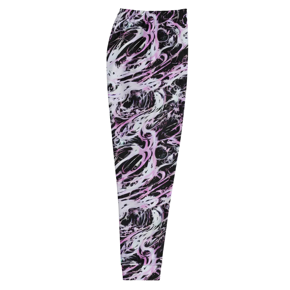 Electric Noir on Men's Joggers — Right