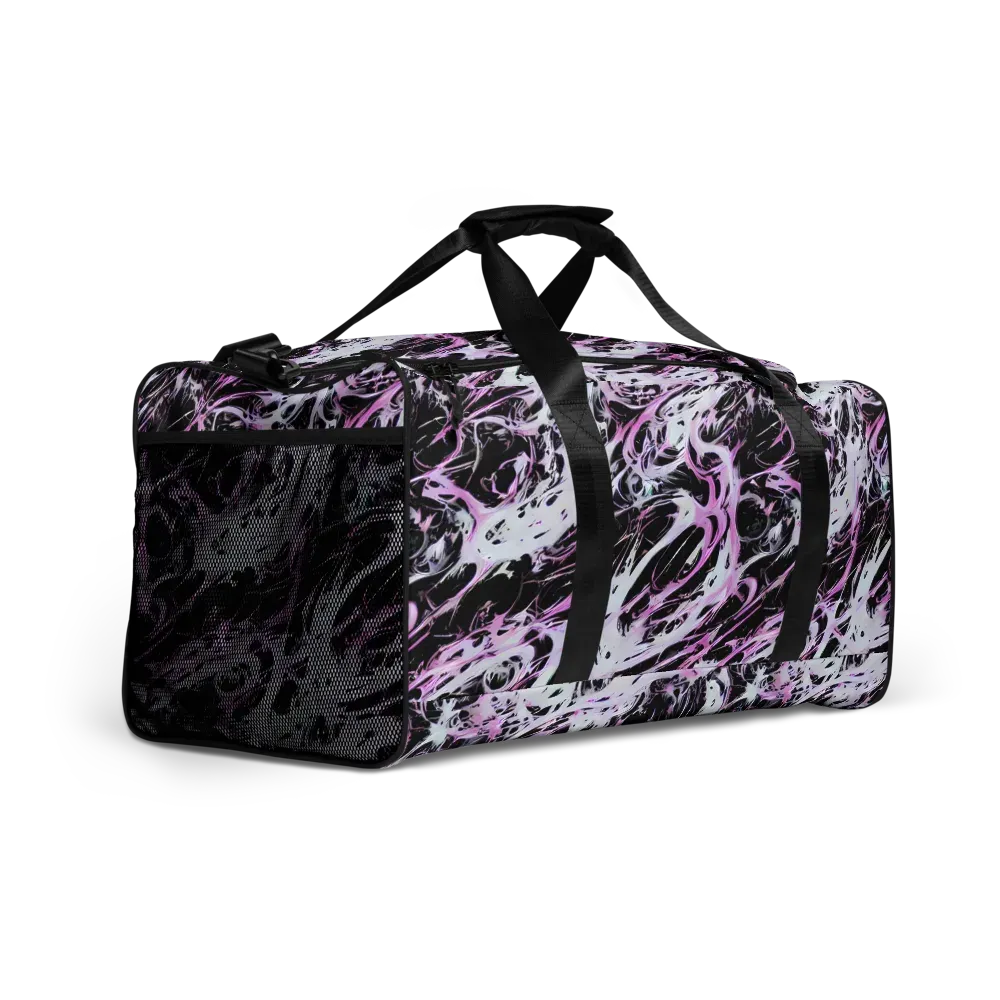Electric Noir on Duffle Bag — Right Front