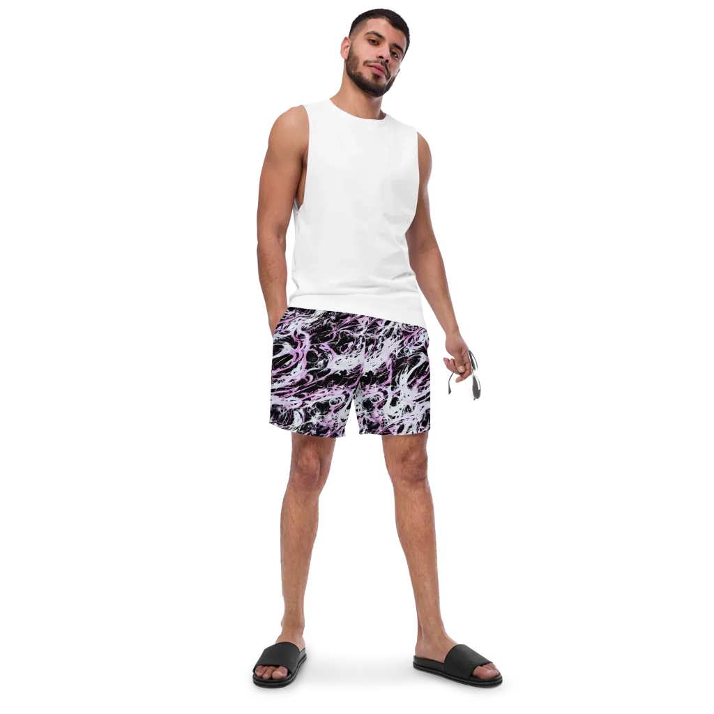 Electric Noir on Swim Trunks — Front