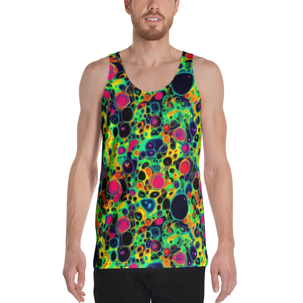 Vivid Spill on Men's Tank Top — Front