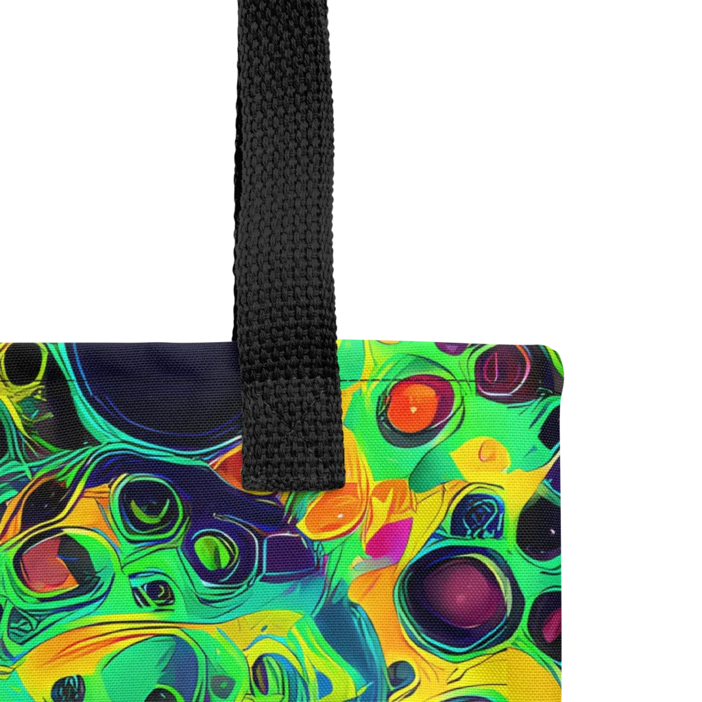 Vivid Spill on Tote Bag — Product details