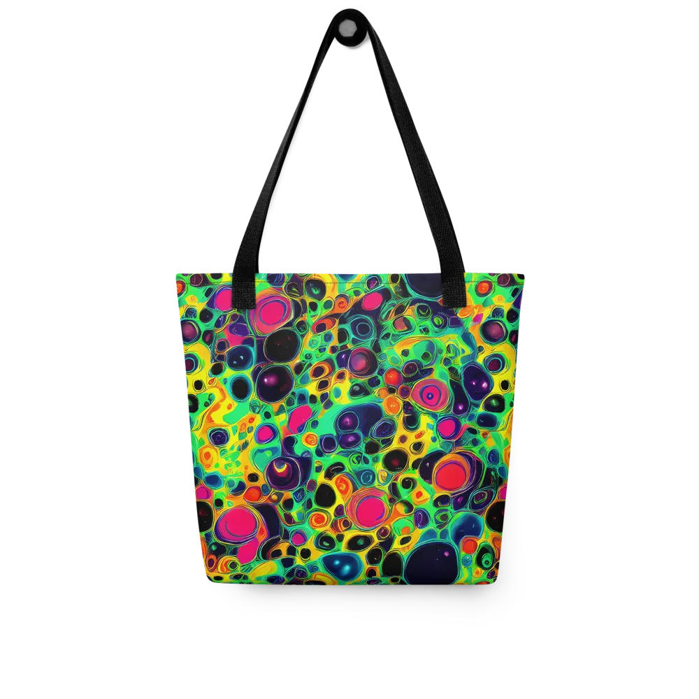 Vivid Spill on Tote Bag — Front