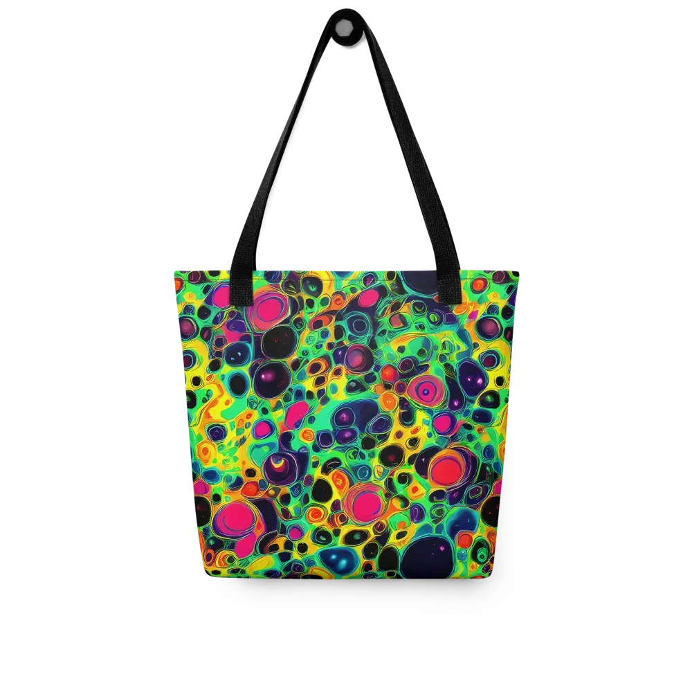 Vivid Spill on Tote Bag — Front