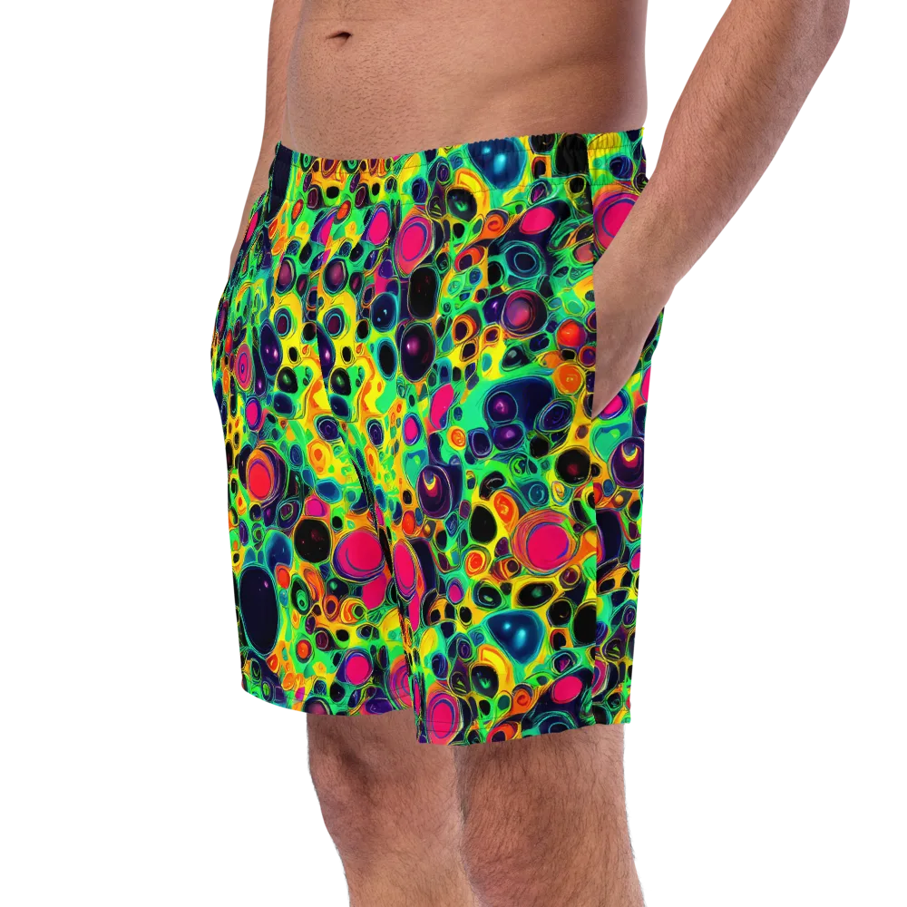 Vivid Spill on Swim Trunks — Left Front