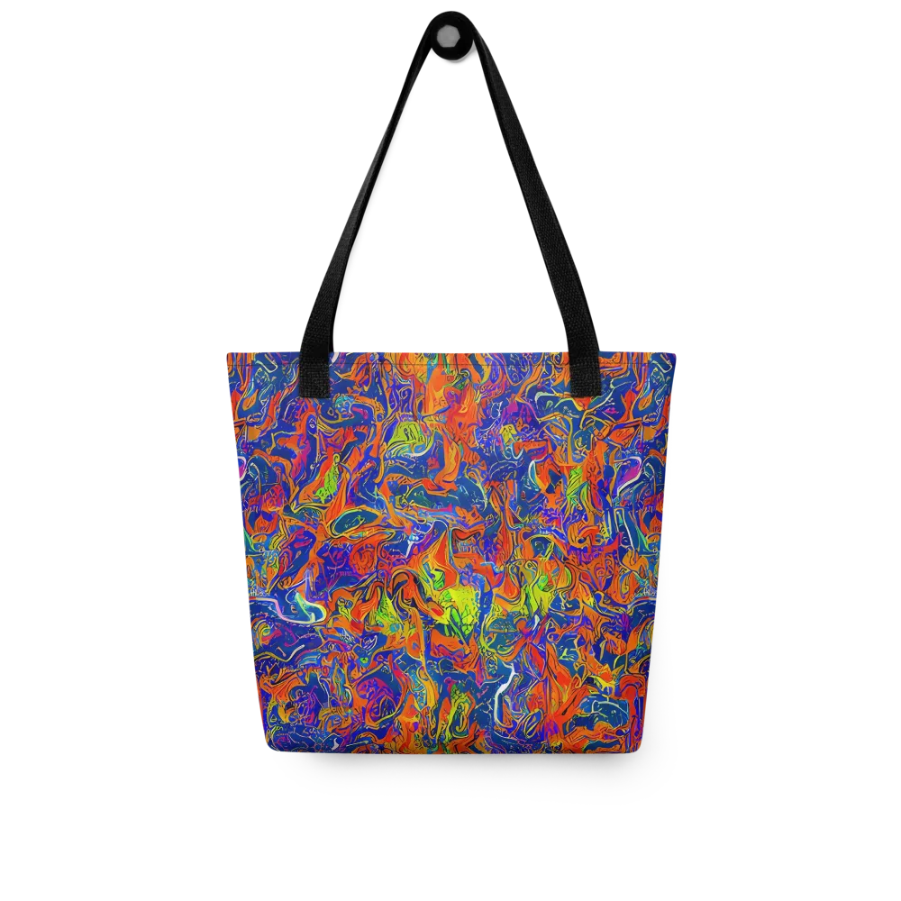 Flame Circuit on Tote Bag — Front