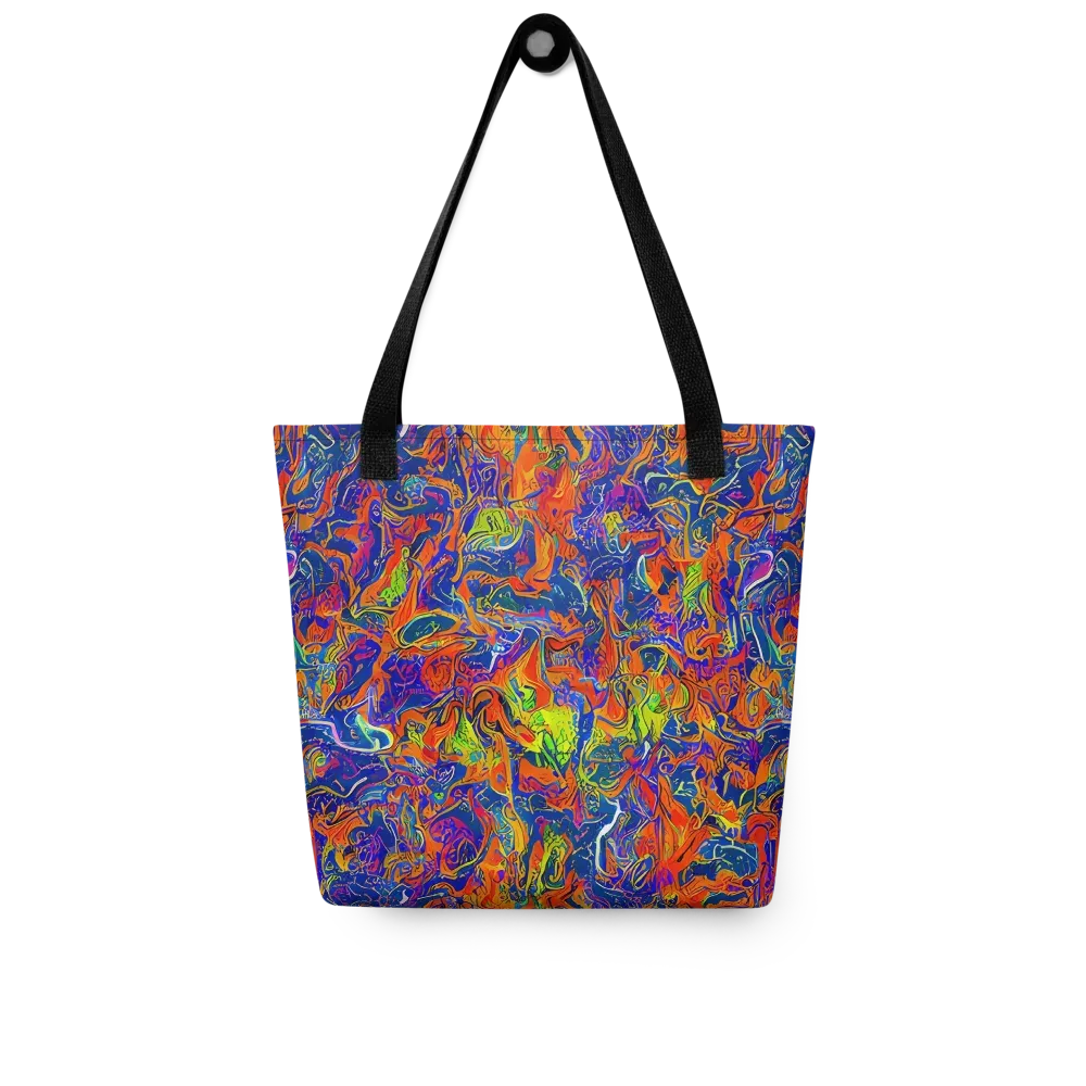 Flame Circuit on Tote Bag — Front
