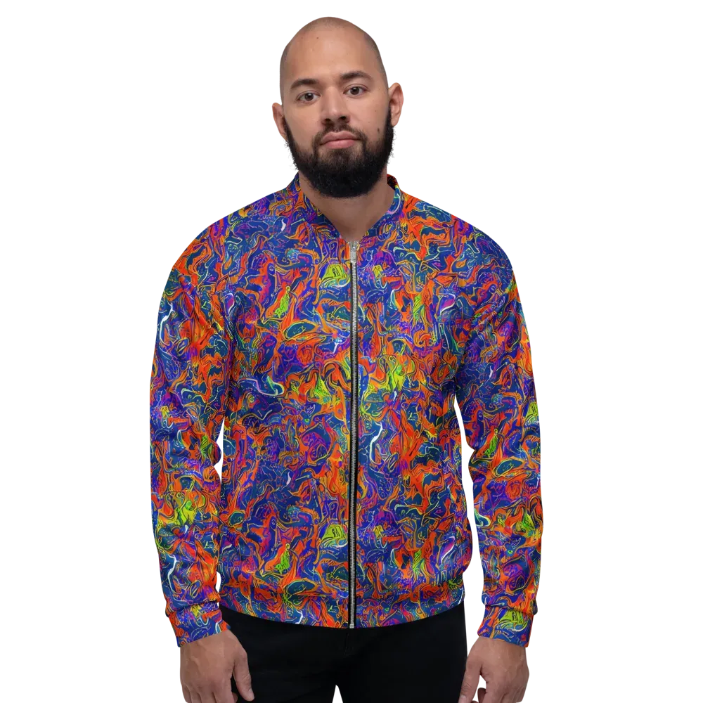 Flame Circuit on Bomber Jacket — Front